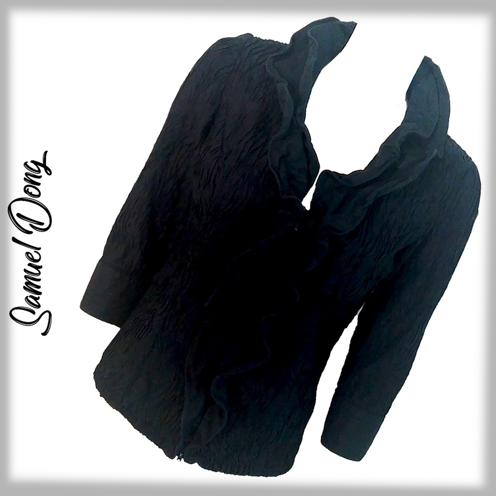SAMUEL DONG Textured Blouse - S